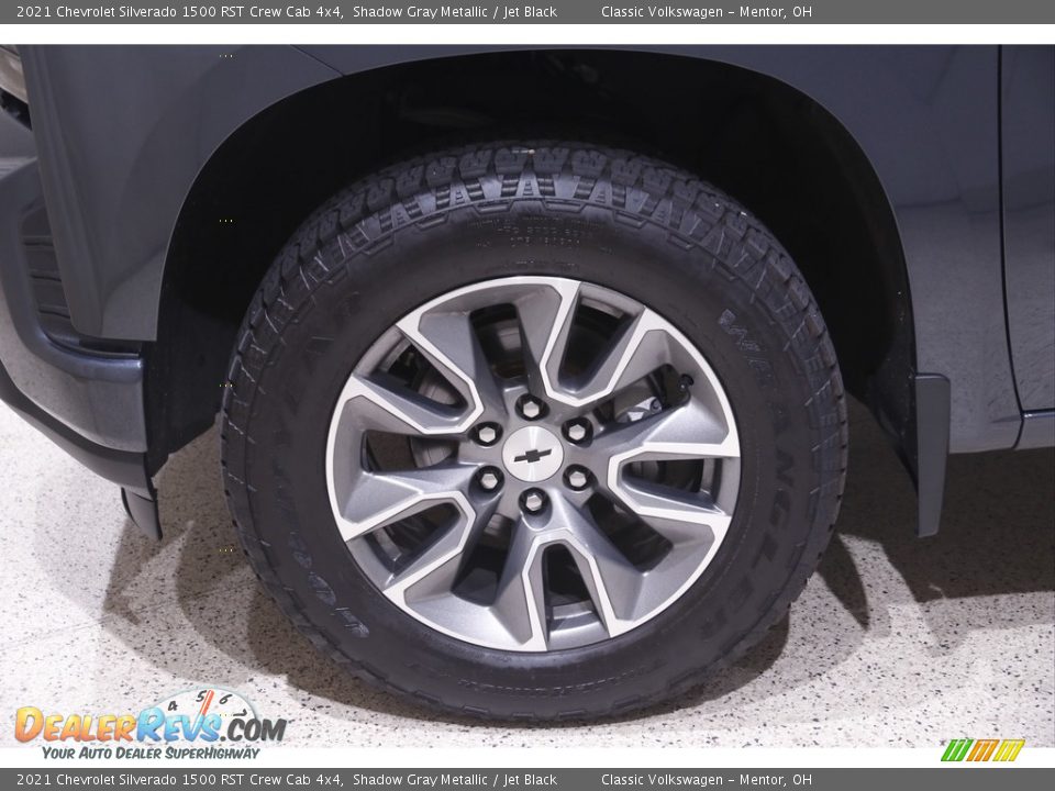 2021 Chevrolet Silverado 1500 RST Crew Cab 4x4 Shadow Gray Metallic / Jet Black Photo #22