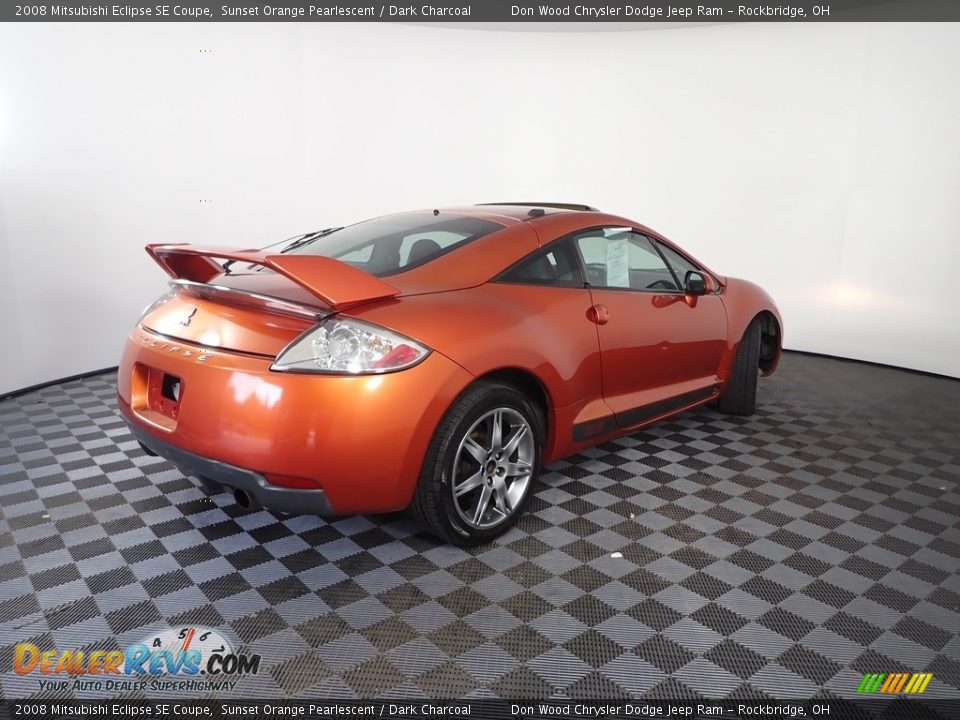 Sunset Orange Pearlescent 2008 Mitsubishi Eclipse SE Coupe Photo #9