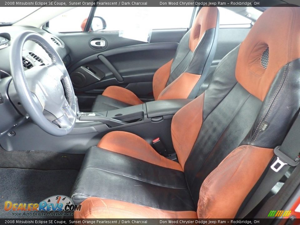 Front Seat of 2008 Mitsubishi Eclipse SE Coupe Photo #12