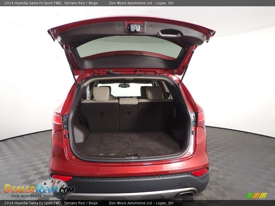 2014 Hyundai Santa Fe Sport FWD Serrano Red / Beige Photo #6