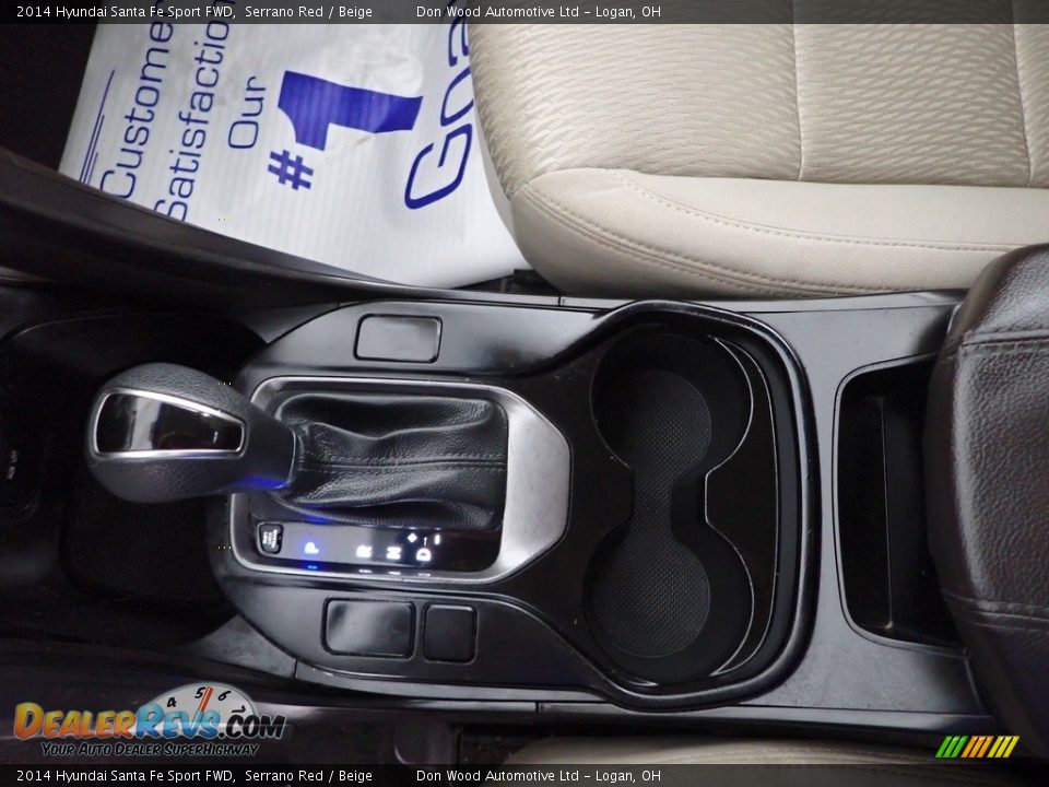 2014 Hyundai Santa Fe Sport FWD Serrano Red / Beige Photo #20