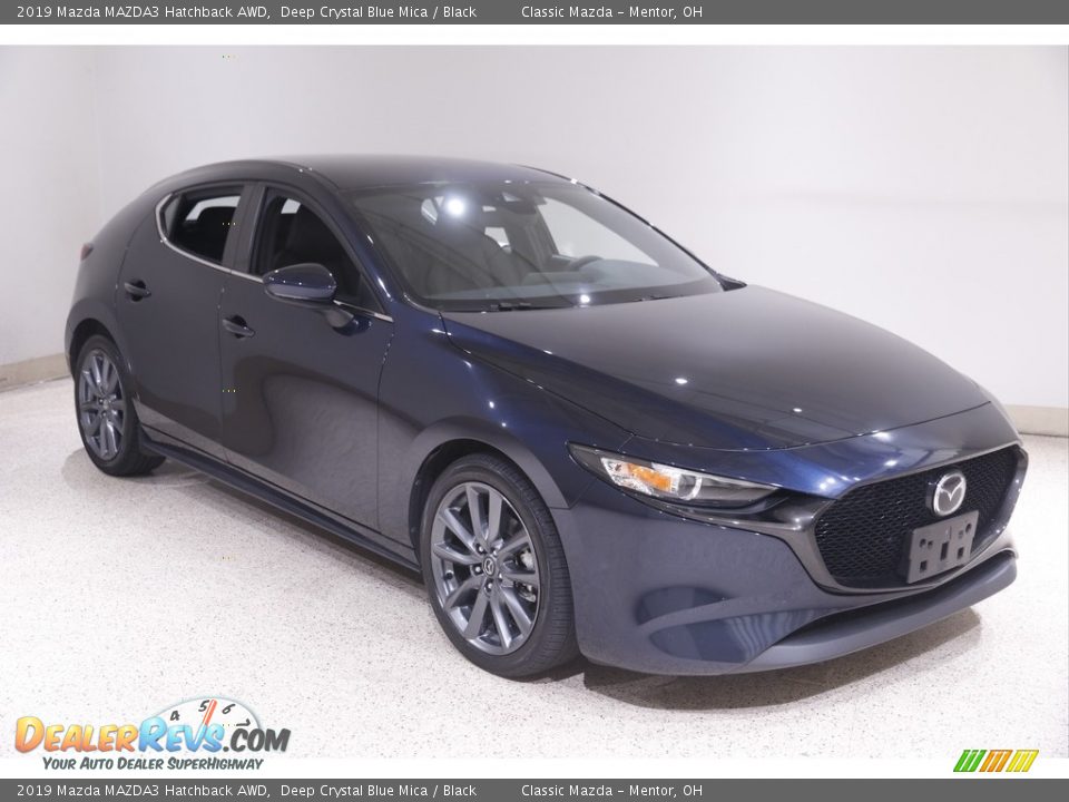 Deep Crystal Blue Mica 2019 Mazda MAZDA3 Hatchback AWD Photo #1