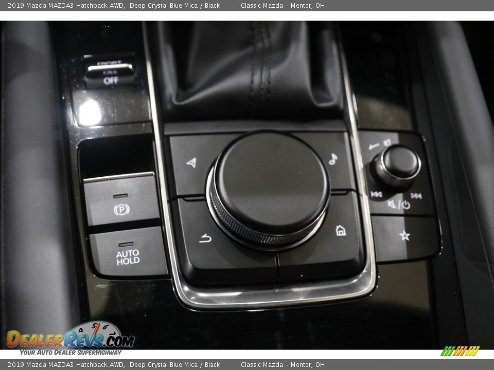 2019 Mazda MAZDA3 Hatchback AWD Deep Crystal Blue Mica / Black Photo #17