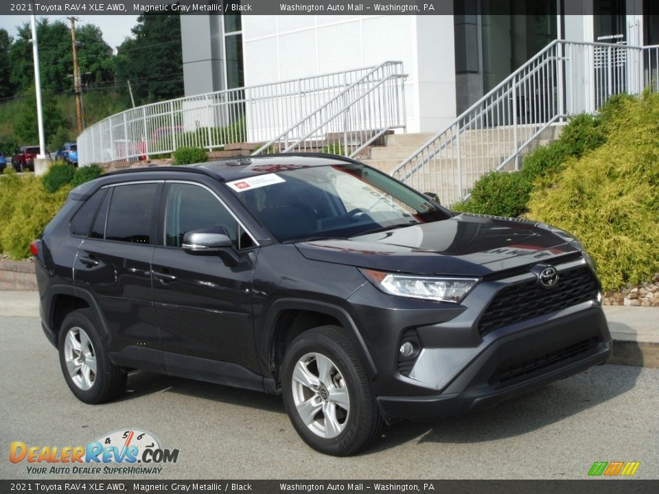 2021 Toyota RAV4 XLE AWD Magnetic Gray Metallic / Black Photo #1