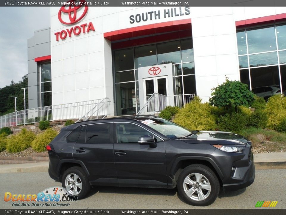 2021 Toyota RAV4 XLE AWD Magnetic Gray Metallic / Black Photo #2