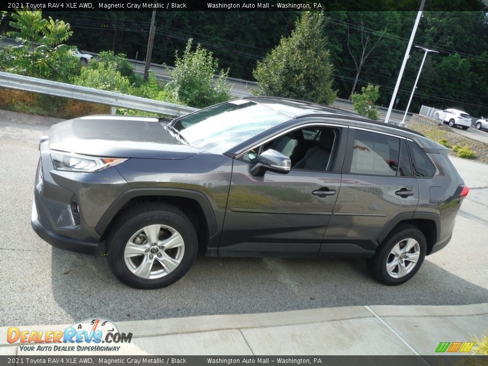 2021 Toyota RAV4 XLE AWD Magnetic Gray Metallic / Black Photo #9
