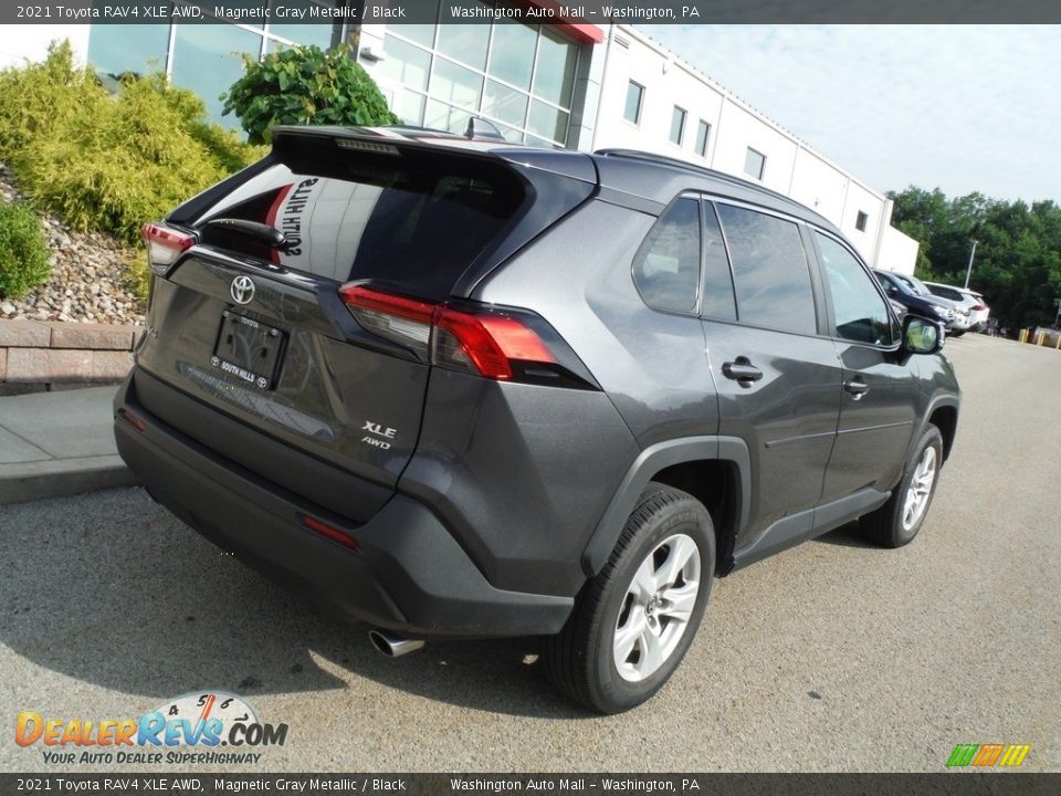 2021 Toyota RAV4 XLE AWD Magnetic Gray Metallic / Black Photo #12