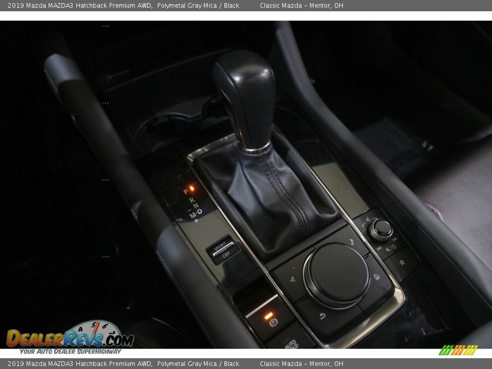 2019 Mazda MAZDA3 Hatchback Premium AWD Polymetal Gray Mica / Black Photo #14