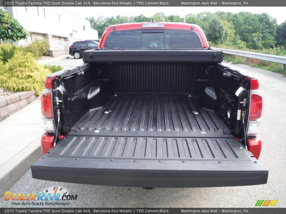 2020 Toyota Tacoma TRD Sport Double Cab 4x4 Barcelona Red Metallic / TRD Cement/Black Photo #23