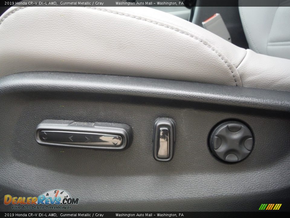 2019 Honda CR-V EX-L AWD Gunmetal Metallic / Gray Photo #15