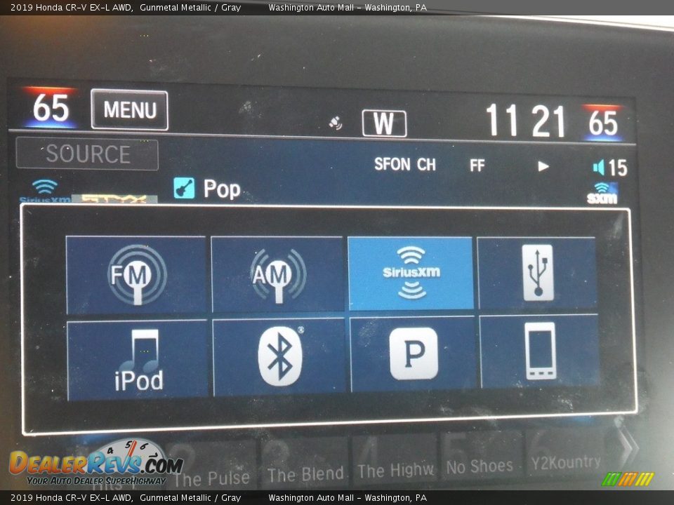 2019 Honda CR-V EX-L AWD Gunmetal Metallic / Gray Photo #23