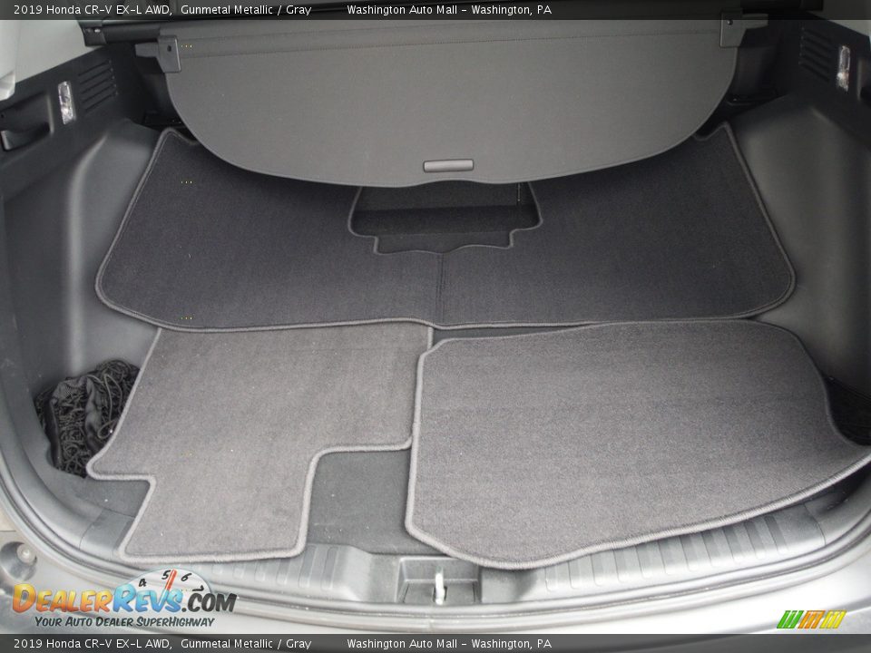 2019 Honda CR-V EX-L AWD Gunmetal Metallic / Gray Photo #33