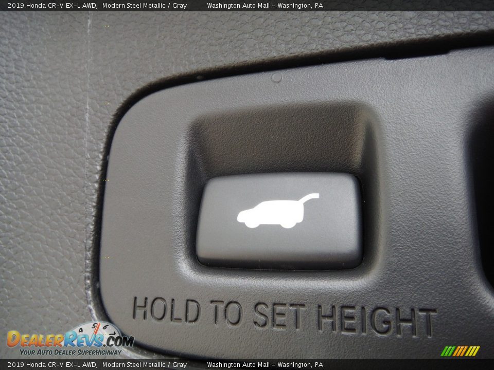 2019 Honda CR-V EX-L AWD Modern Steel Metallic / Gray Photo #20