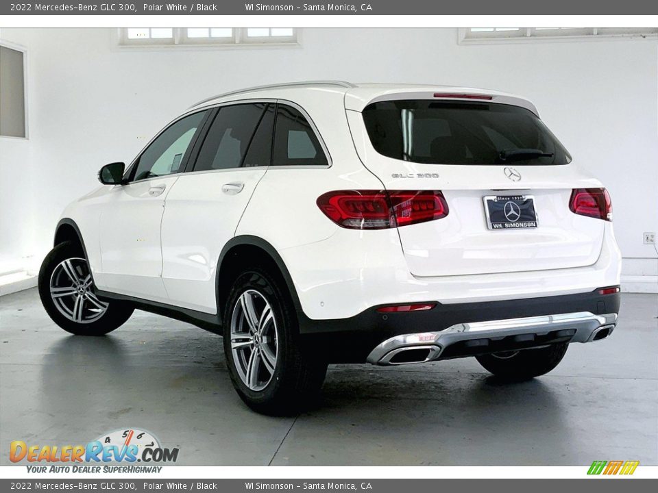 2022 Mercedes-Benz GLC 300 Polar White / Black Photo #2