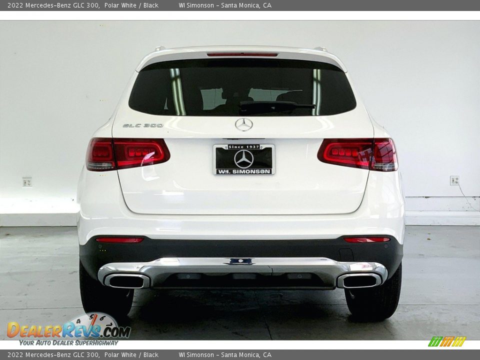 2022 Mercedes-Benz GLC 300 Polar White / Black Photo #3
