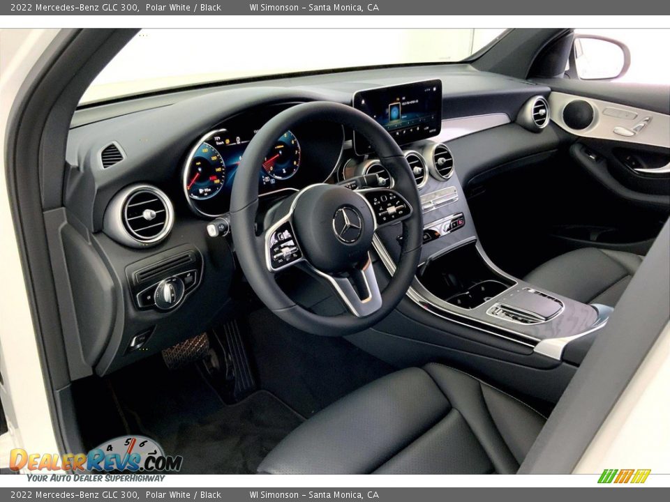 2022 Mercedes-Benz GLC 300 Polar White / Black Photo #4