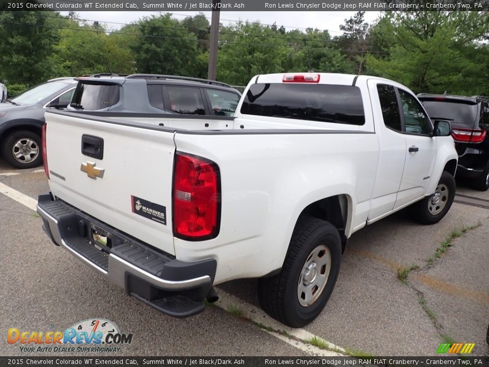 2015 Chevrolet Colorado WT Extended Cab Summit White / Jet Black/Dark Ash Photo #3