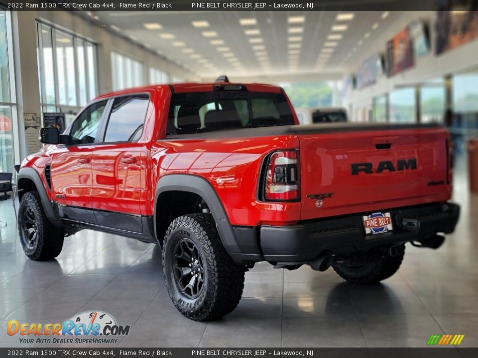 2022 Ram 1500 TRX Crew Cab 4x4 Flame Red / Black Photo #4