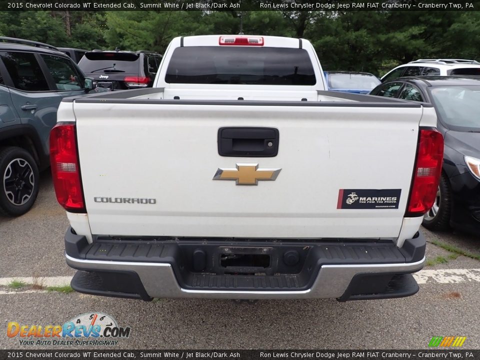 2015 Chevrolet Colorado WT Extended Cab Summit White / Jet Black/Dark Ash Photo #4