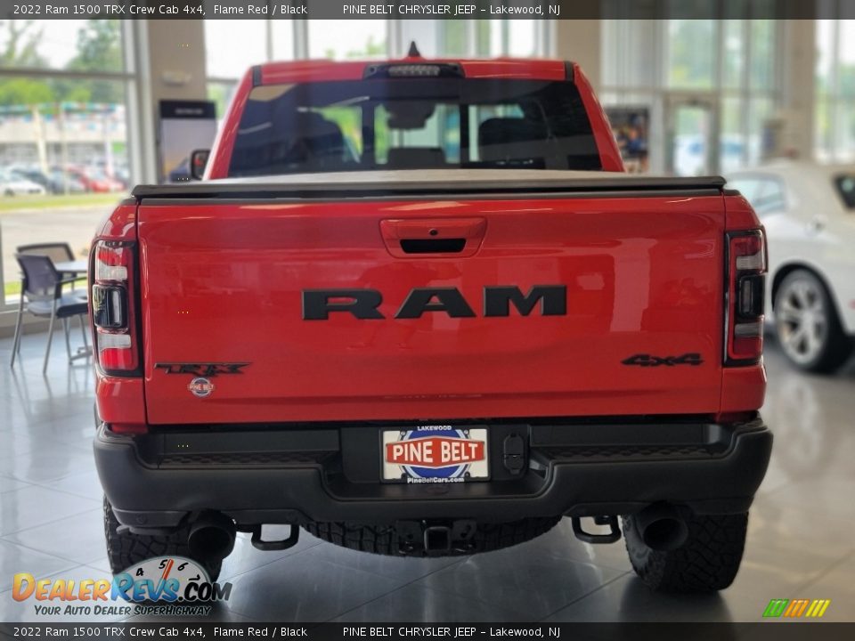 2022 Ram 1500 TRX Crew Cab 4x4 Flame Red / Black Photo #5