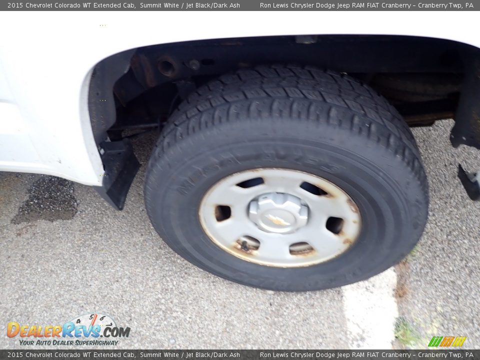 2015 Chevrolet Colorado WT Extended Cab Summit White / Jet Black/Dark Ash Photo #5