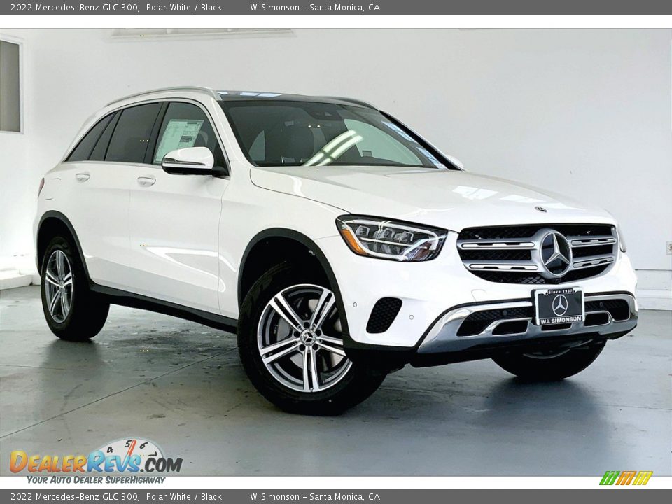 2022 Mercedes-Benz GLC 300 Polar White / Black Photo #12