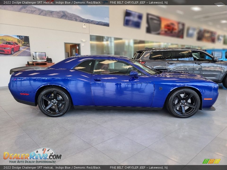 Indigo Blue 2022 Dodge Challenger SRT Hellcat Photo #3