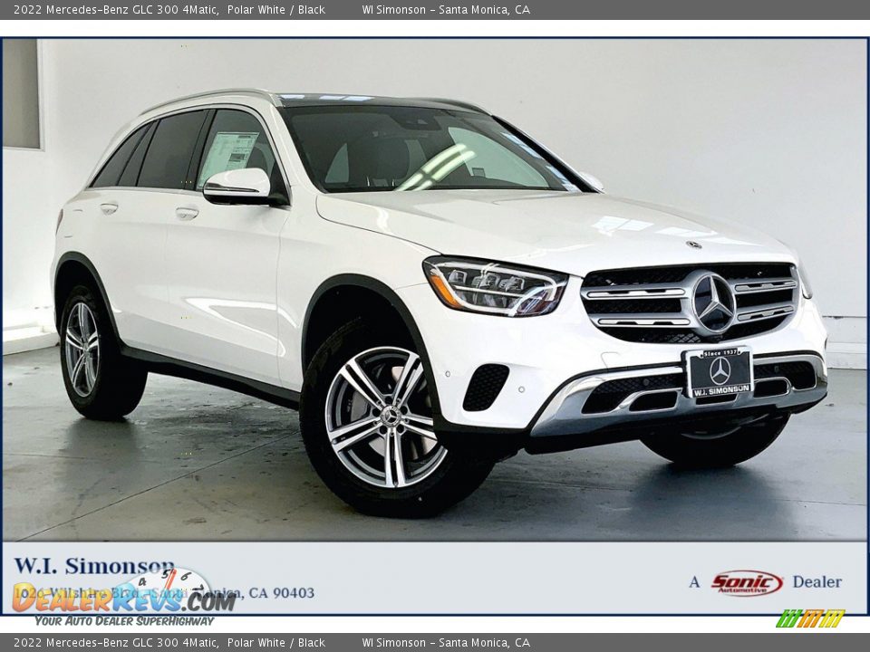 2022 Mercedes-Benz GLC 300 4Matic Polar White / Black Photo #1