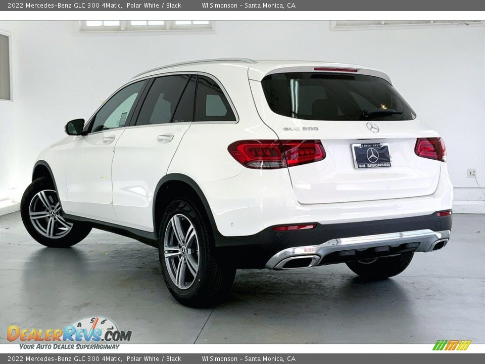 2022 Mercedes-Benz GLC 300 4Matic Polar White / Black Photo #2