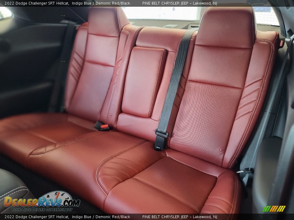 Rear Seat of 2022 Dodge Challenger SRT Hellcat Photo #6