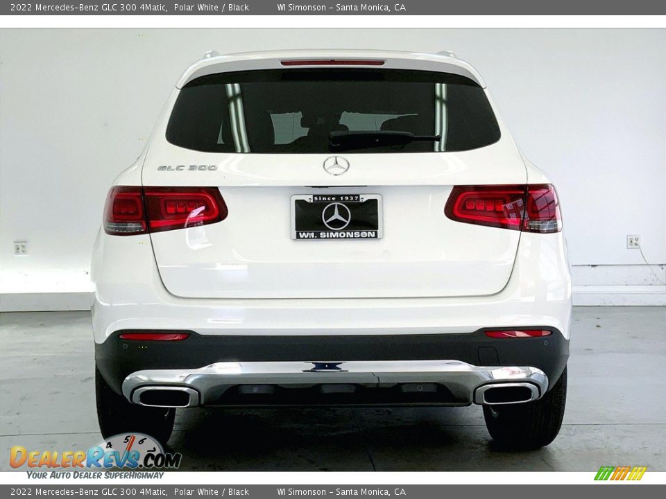 2022 Mercedes-Benz GLC 300 4Matic Polar White / Black Photo #3