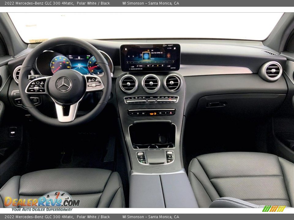 2022 Mercedes-Benz GLC 300 4Matic Polar White / Black Photo #6