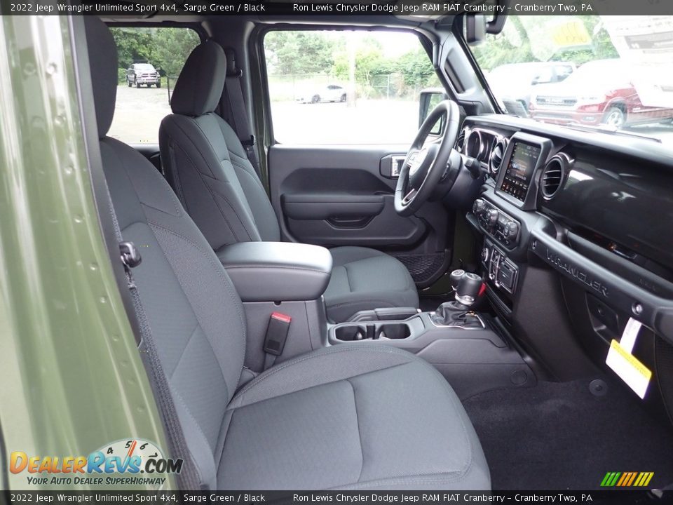 2022 Jeep Wrangler Unlimited Sport 4x4 Sarge Green / Black Photo #10