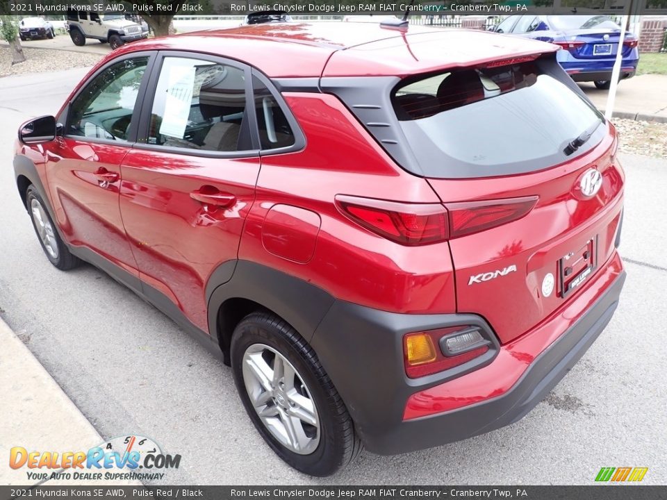 2021 Hyundai Kona SE AWD Pulse Red / Black Photo #6