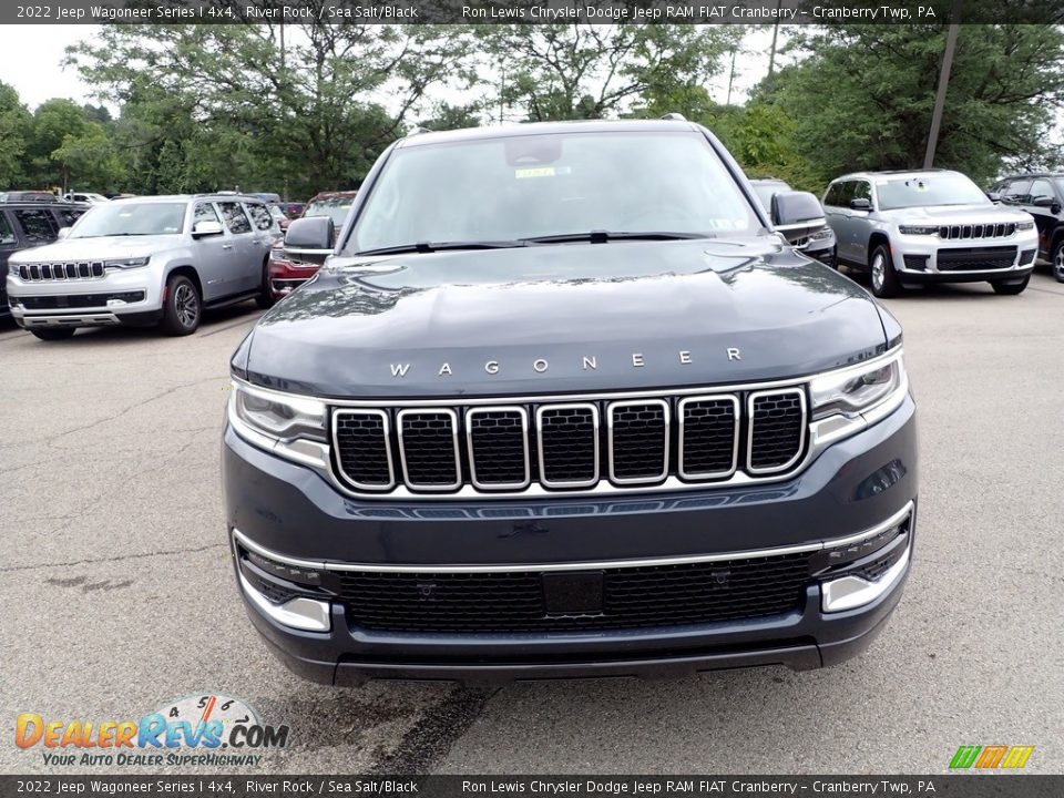2022 Jeep Wagoneer Series I 4x4 River Rock / Sea Salt/Black Photo #8