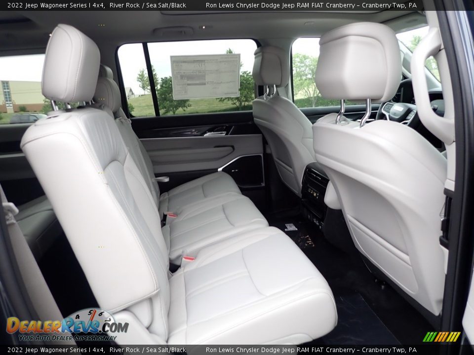 Rear Seat of 2022 Jeep Wagoneer Series I 4x4 Photo #11