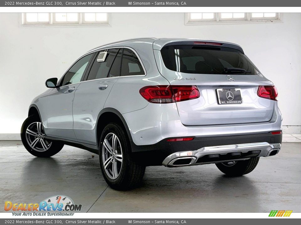 2022 Mercedes-Benz GLC 300 Cirrus Silver Metallic / Black Photo #2