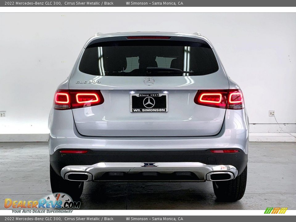 2022 Mercedes-Benz GLC 300 Cirrus Silver Metallic / Black Photo #3