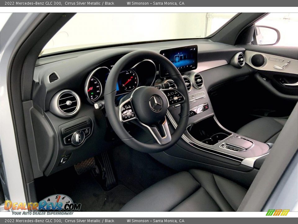 2022 Mercedes-Benz GLC 300 Cirrus Silver Metallic / Black Photo #4