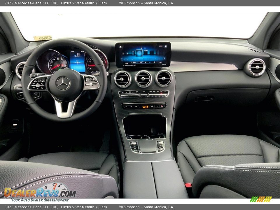 2022 Mercedes-Benz GLC 300 Cirrus Silver Metallic / Black Photo #6