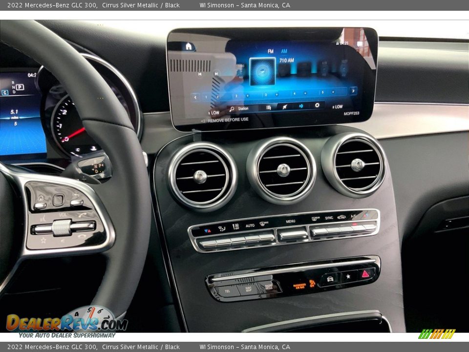 2022 Mercedes-Benz GLC 300 Cirrus Silver Metallic / Black Photo #7