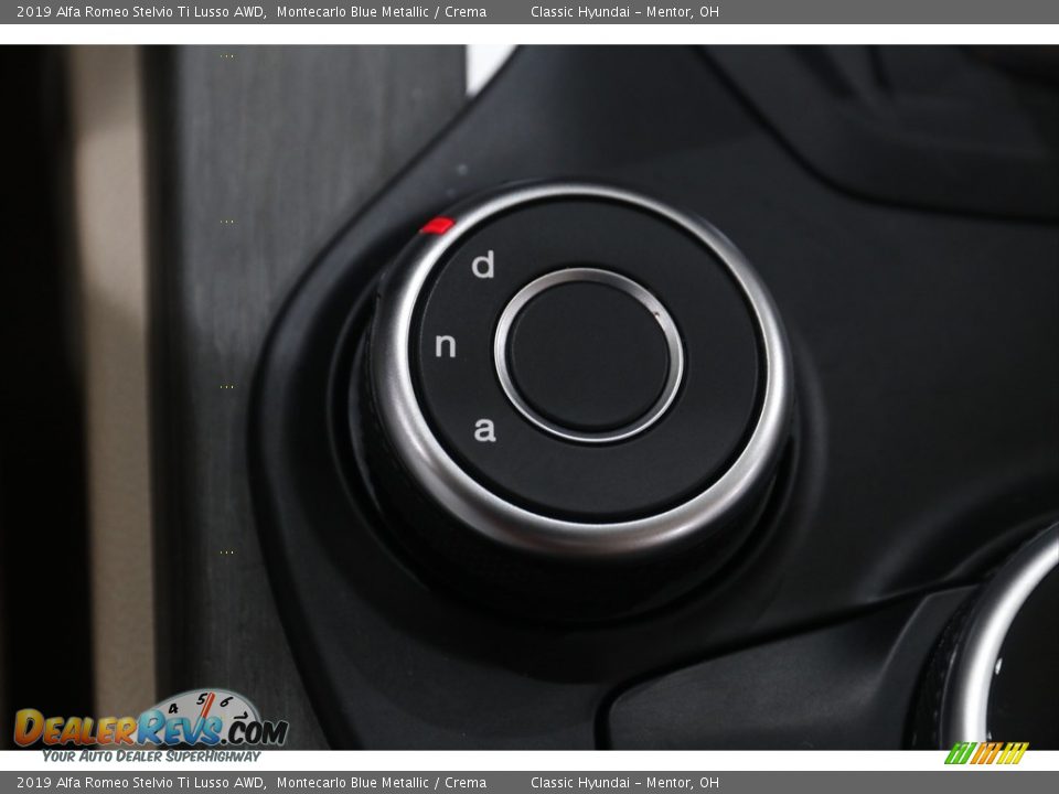 2019 Alfa Romeo Stelvio Ti Lusso AWD Montecarlo Blue Metallic / Crema Photo #17