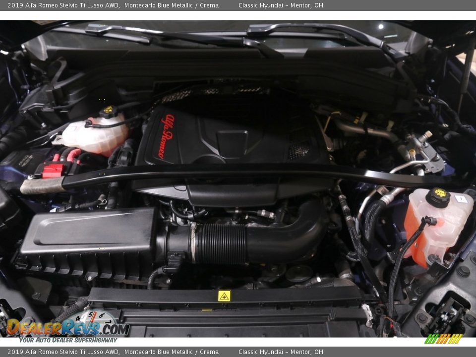 2019 Alfa Romeo Stelvio Ti Lusso AWD 2.0 Liter Turbocharged SOHC 16-Valve VVT 4 Cylinder Engine Photo #22