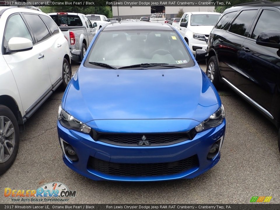 2017 Mitsubishi Lancer LE Octane Blue Pearl / Black Photo #2