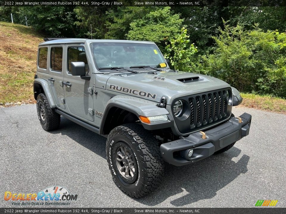 Front 3/4 View of 2022 Jeep Wrangler Unlimited Rubicon 392 4x4 Photo #6