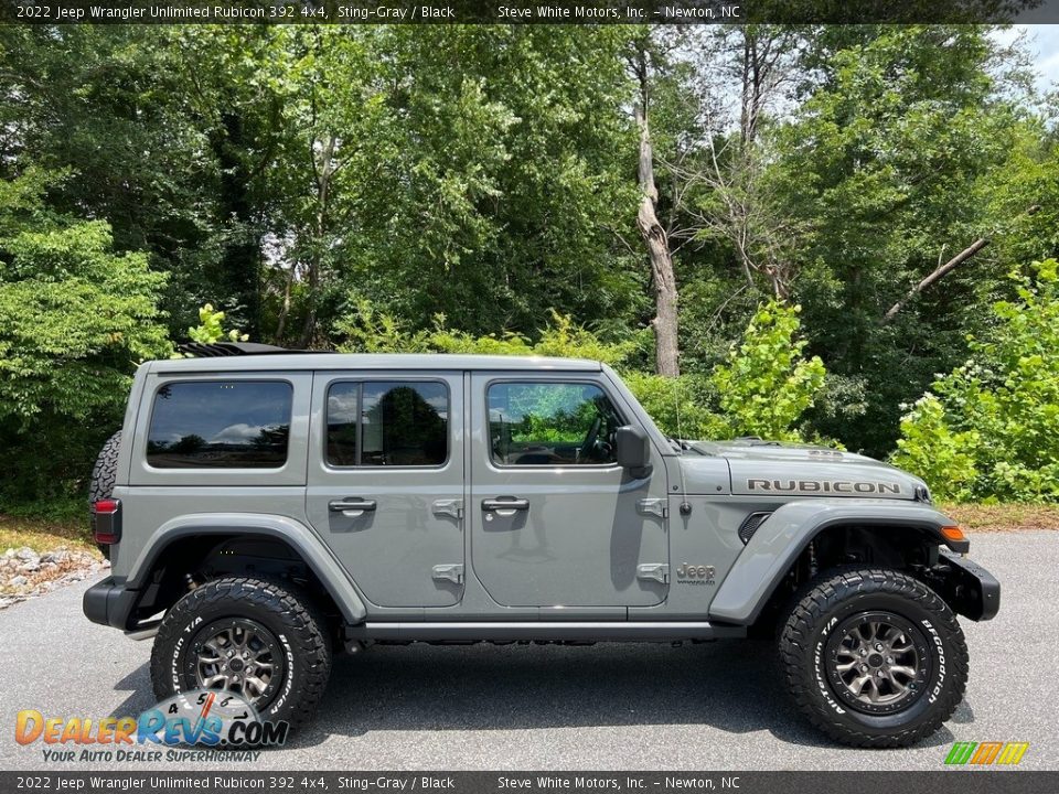 Sting-Gray 2022 Jeep Wrangler Unlimited Rubicon 392 4x4 Photo #7