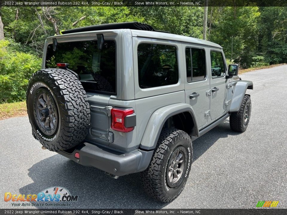 2022 Jeep Wrangler Unlimited Rubicon 392 4x4 Sting-Gray / Black Photo #8