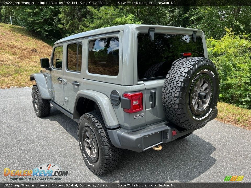 2022 Jeep Wrangler Unlimited Rubicon 392 4x4 Sting-Gray / Black Photo #10