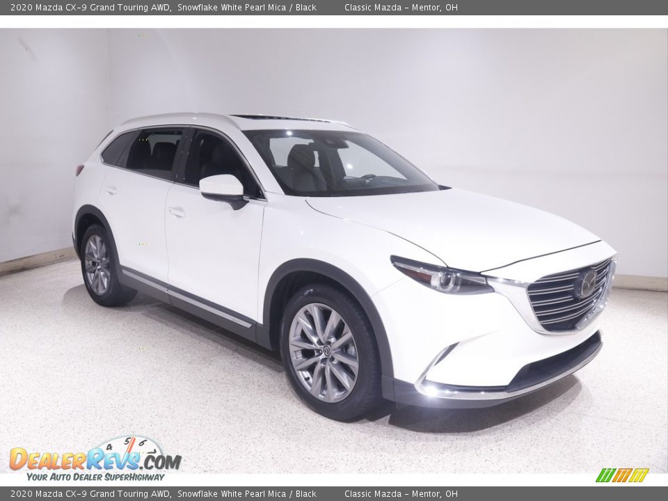 2020 Mazda CX-9 Grand Touring AWD Snowflake White Pearl Mica / Black Photo #1
