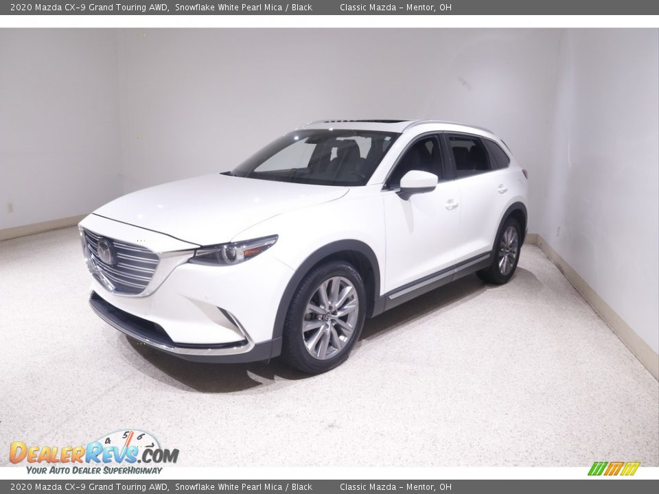 2020 Mazda CX-9 Grand Touring AWD Snowflake White Pearl Mica / Black Photo #3